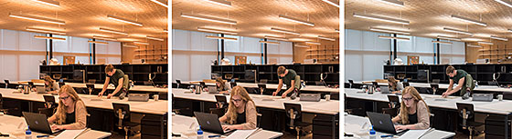 Students at Lucerne University
                                    of Applied Sciences and Arts