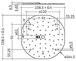 CLE G1 160mm 3000lm SNC