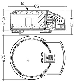 DLA G2 150mm 1000lm 8x0 ADV EM ECG