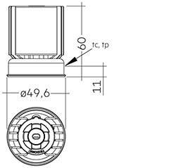 SLA DC G2 50mm 700lm SNC