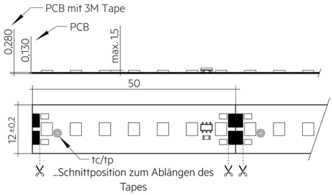 LLE FLEX 12x5000 33W-4000lm/m 930 EXC3
