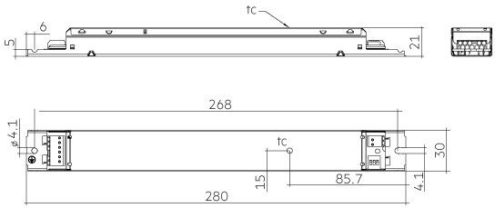 LC 55/500-1050/54 DA lp SNC4