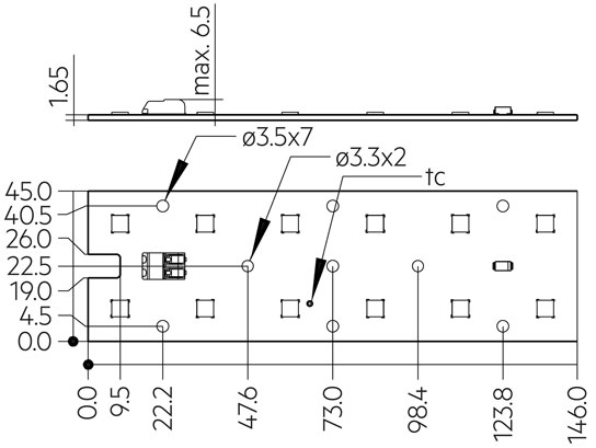 RLE 2x6 4500lm 730 HP HE EXC3 OTD Z19