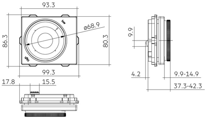 DALI MSensor G3 PIR 16DPI WH