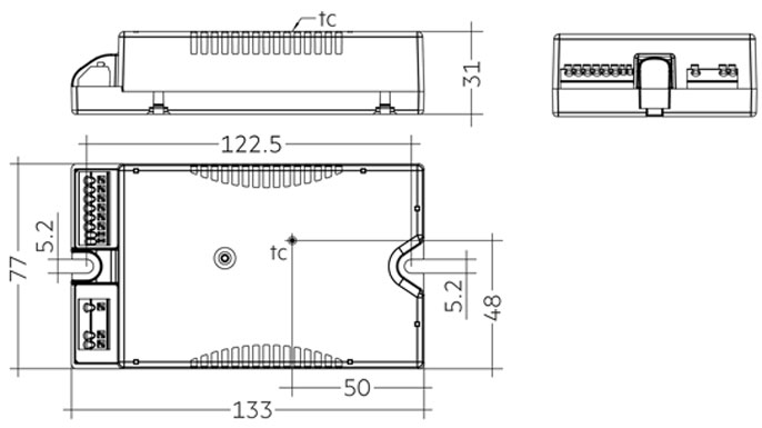 Driver LCO 24W 200–1050mA 39V pD+ NF C PRE3