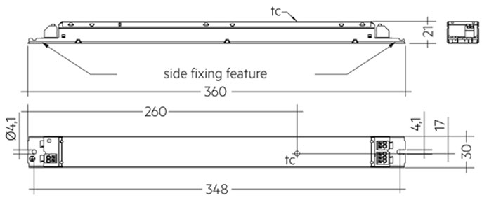 エルゴラページ LC 165W 400-700mA flexC lp ADV