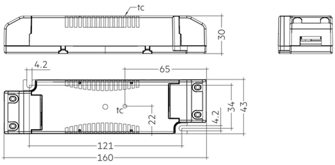 LC 60/1400/43 fixC SR SNC2