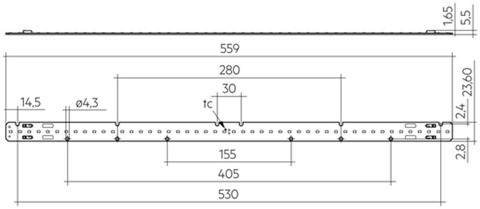 LLE 24x560mm 2400lm 940 LV ADV6