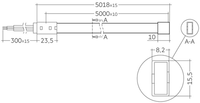 LLE FLEX 11W-1200lm/m 930 IP67 EXC2