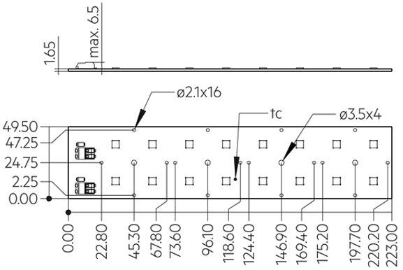 RLE 2x8 6000lm 722-740 2CH HP HE PRE OTD