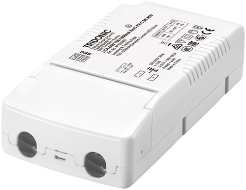 Driver LED Tridonic Regulable TRIAC - 28-42V, 18-44W, 700-1050mA, Para Iluminación LED Dimmable